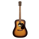 Martin D-X2E-BBS Dreadnought Acoustic Electric Guitar - Spruce/ Brazilian Rosewood HPL, Burst - w/Soft Shell Case