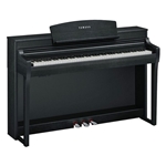 Yamaha CSP255B Clavinova Tablet-Controlled Console Digital Piano with Bench, Matte Black