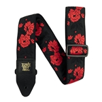 Ernie Ball P05335 Tango Rose Jacquard Guitar Strap