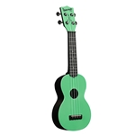 Kala KA-SWB-GN Sea Foam Green Soprano Waterman Ukulele w/ Tote Bag