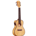 Alvarez MU55CE Masterworks All Solid Bamboo Acoustic Electric Concert Ukulele w/Bag, Natural