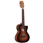 Alvarez AU66TCESHB Artist Acoustic Electric Tenor Ukulele, Shadowburst