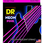 DR Strings NPE-10 NEON™ Hi Def Pink Guitar Strings