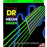 DR Strings NGE-10 NEON™ Hi Def Green Guitar Strings