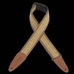 Levy's Leathers MGHJ2-005 2" Boho Jacquard Series Strap w/Leather ends