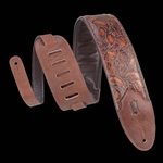 Levy's Leathers M4WP-006 Sundance Line Arrowhead Bronze Guitar Strap