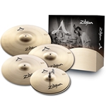 A391 A Zildjian Sweet Ride Cymbal Pack 14" Hihat, 16", 18", 21"