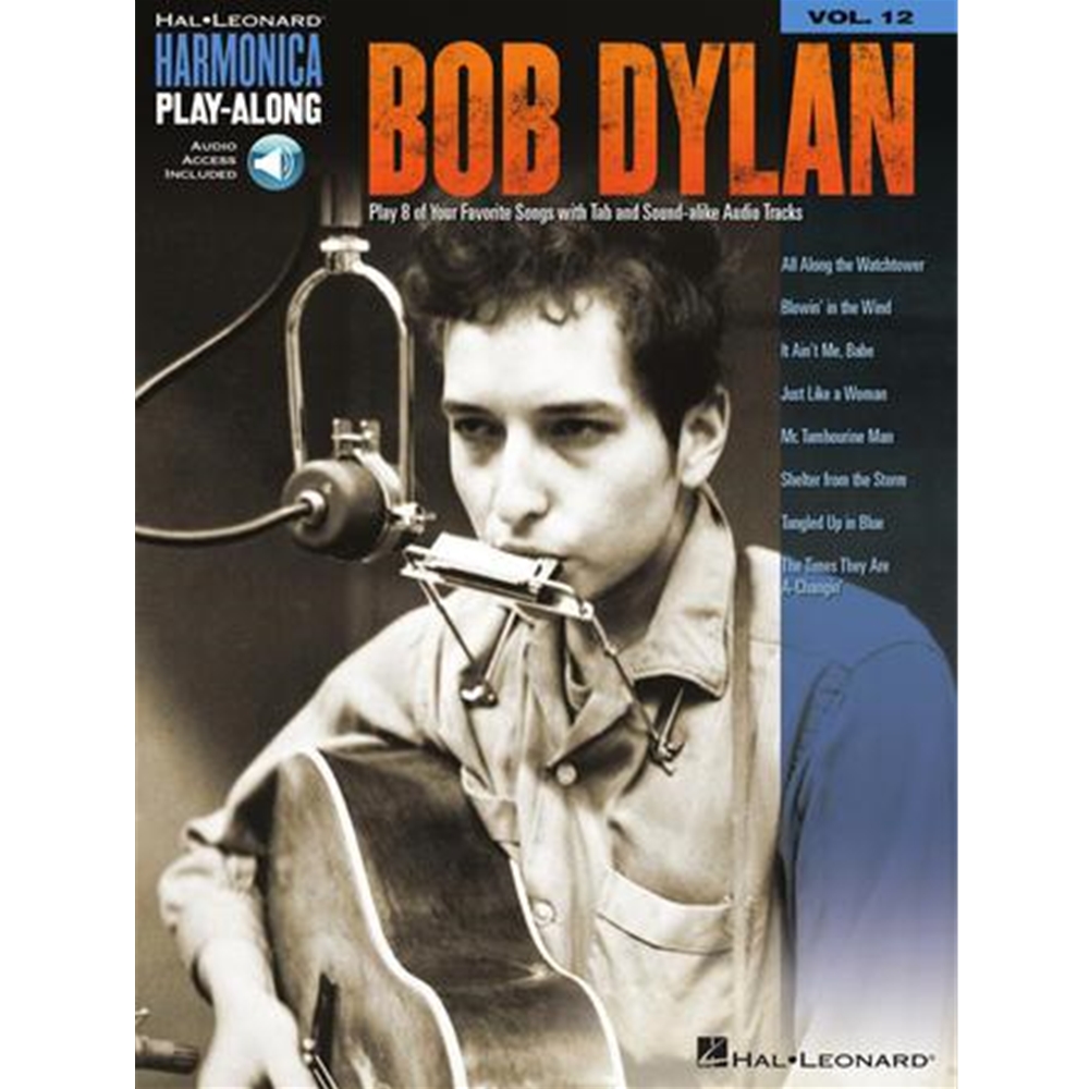Bob Dylan Harmonica Play-Along Volume 12