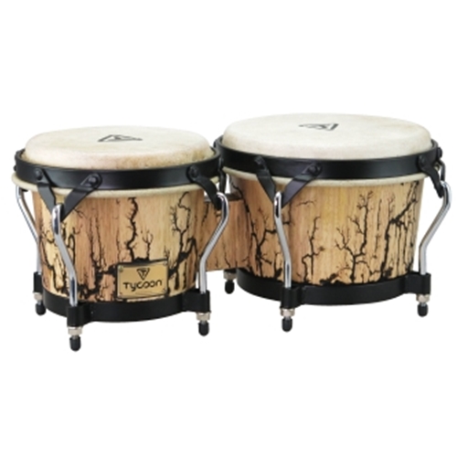 Tycoon  STBS-BWI 7" X 8.5" Bongos with Willow Finish