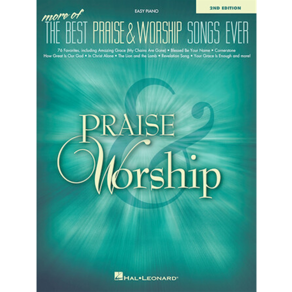 More of the Best Praise & Worship Songs Ever – 2nd Edition - Easy Piano