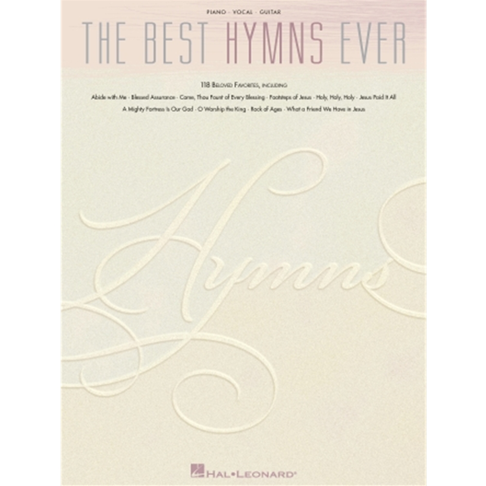 The Best Hymns Ever Piano/Vocal/Guitar