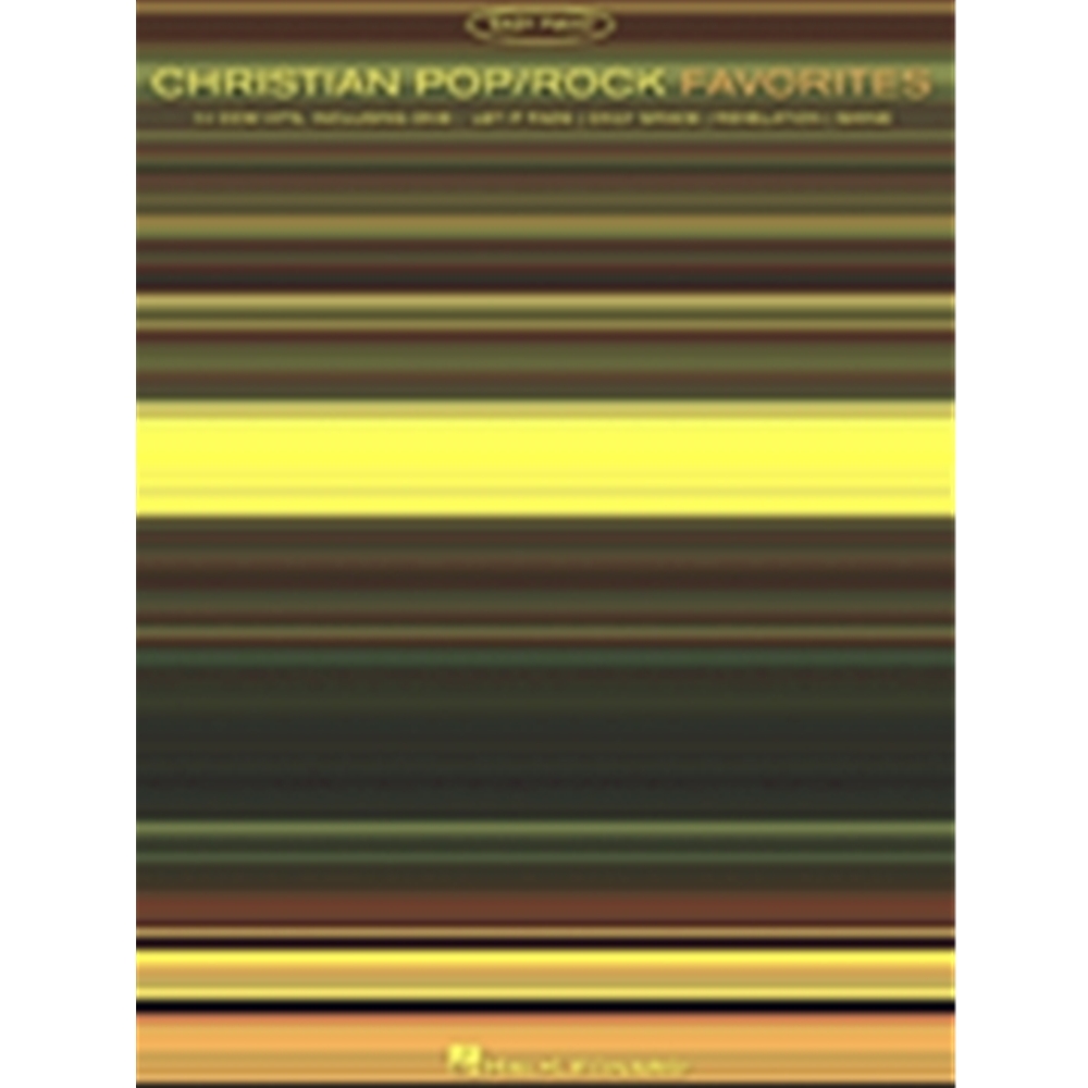 Christian Pop/Rock Favorites Easy Piano