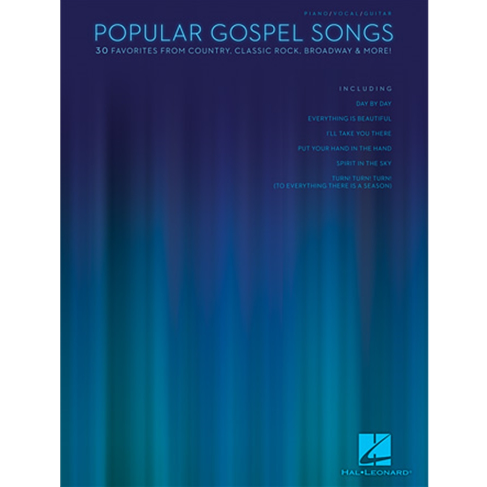 Popular Gospel Songs Piano/Vocal/Guitar