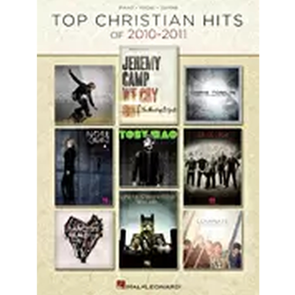 Top Christian Hits of 2010-2011 Piano/Vocal/Guitar