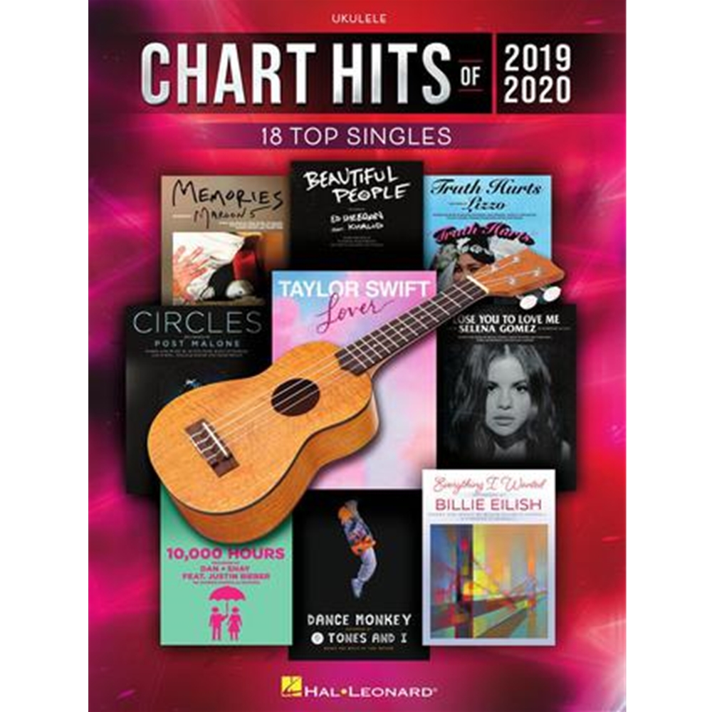 Chart Hits of 2019-2020 For Ukulele