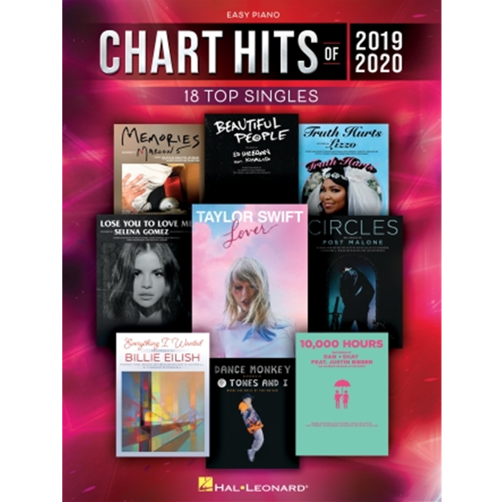 Chart Hits of 2019-2020 Easy Piano
