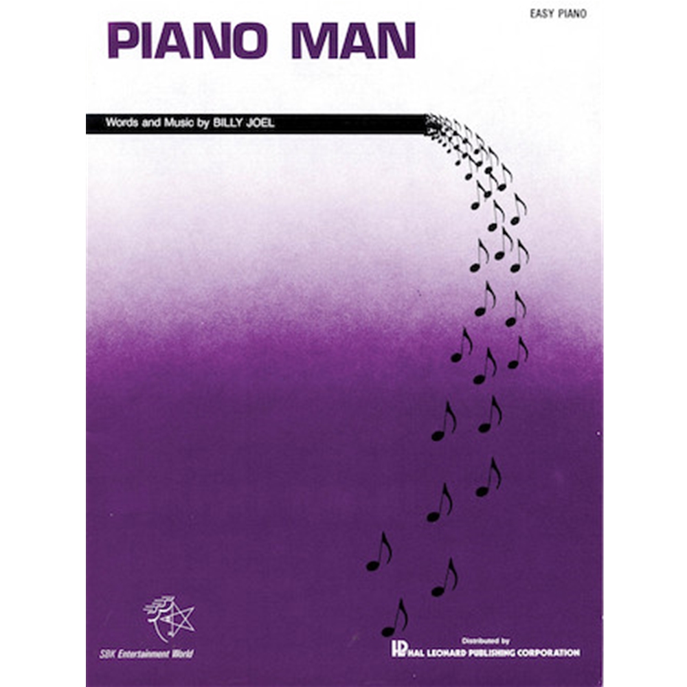 Piano Man Easy Piano Sheet Music