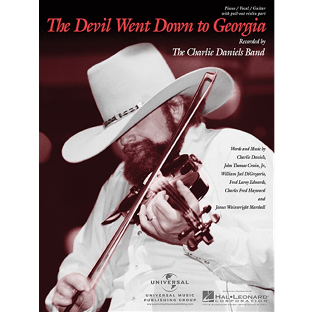 The Devil Went Down to Georgia Piano/Vocal/Guitar with Pull Out Violin Part