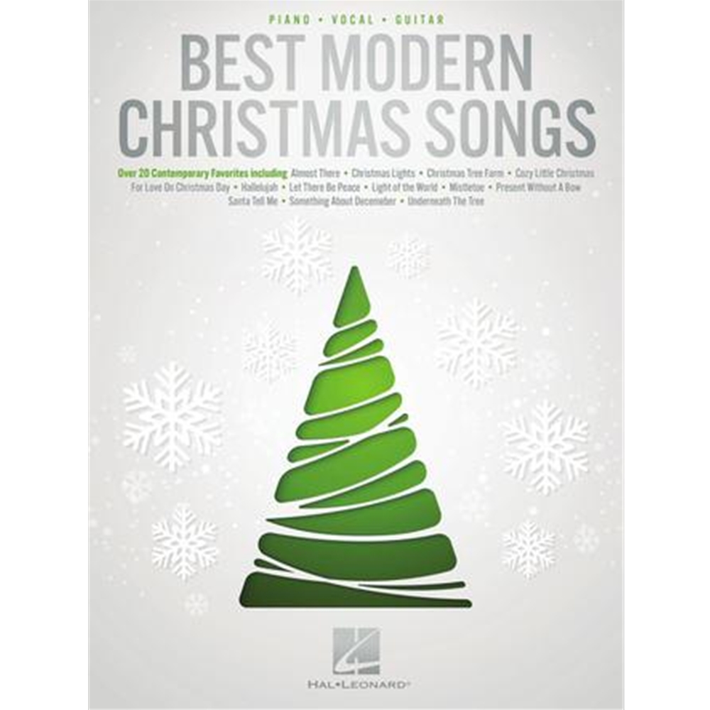 Best Modern Christmas Songs Piano/Vocal/Guitar