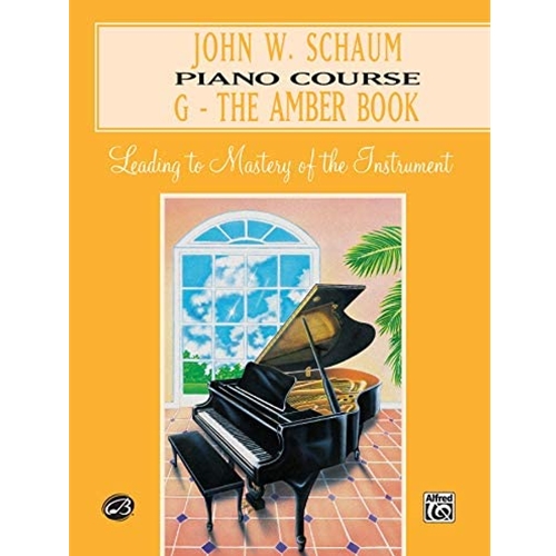 Piano Course G Book (amber) Book