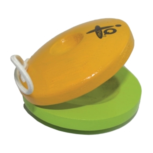 IQ Plus Music 00755811 Castanet - Yellow & Green