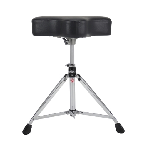 Gibraltar 6608 15" Vinyl Motorcycle Style Drum Throne