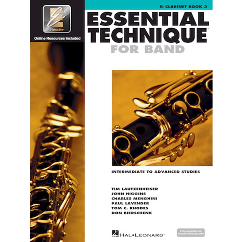 Bb Clarinet Essential Technique For Band - Intermediate to Advanced Studies Clarinet