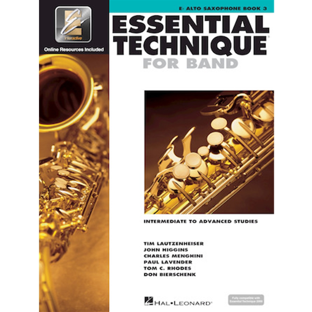Ess Tech Alto Saxophone - Intermediate to Advanced Studies Alto Sax