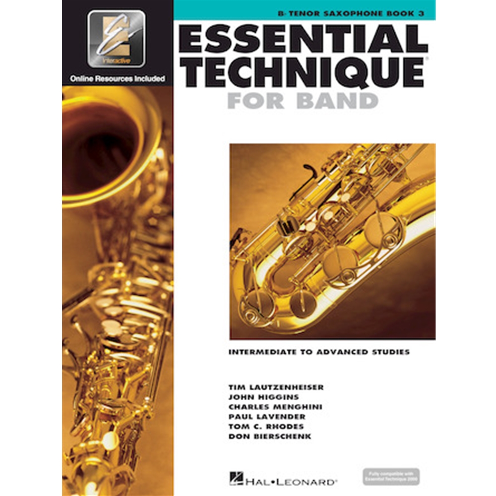 Ess Tech Tenor Sax - Intermediate to Advanced Studies Tenor Sax