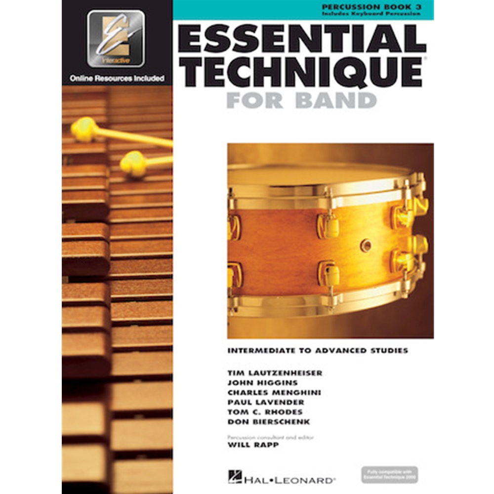 Ess Tech Percussion 3 - Intermediate to Advanced Studies Percussion