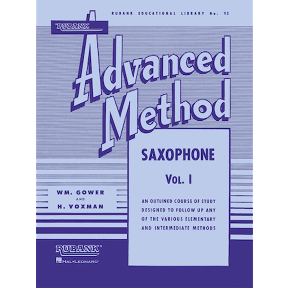 Rubank Advanced Method - Saxophone Vol. 1 Saxophone