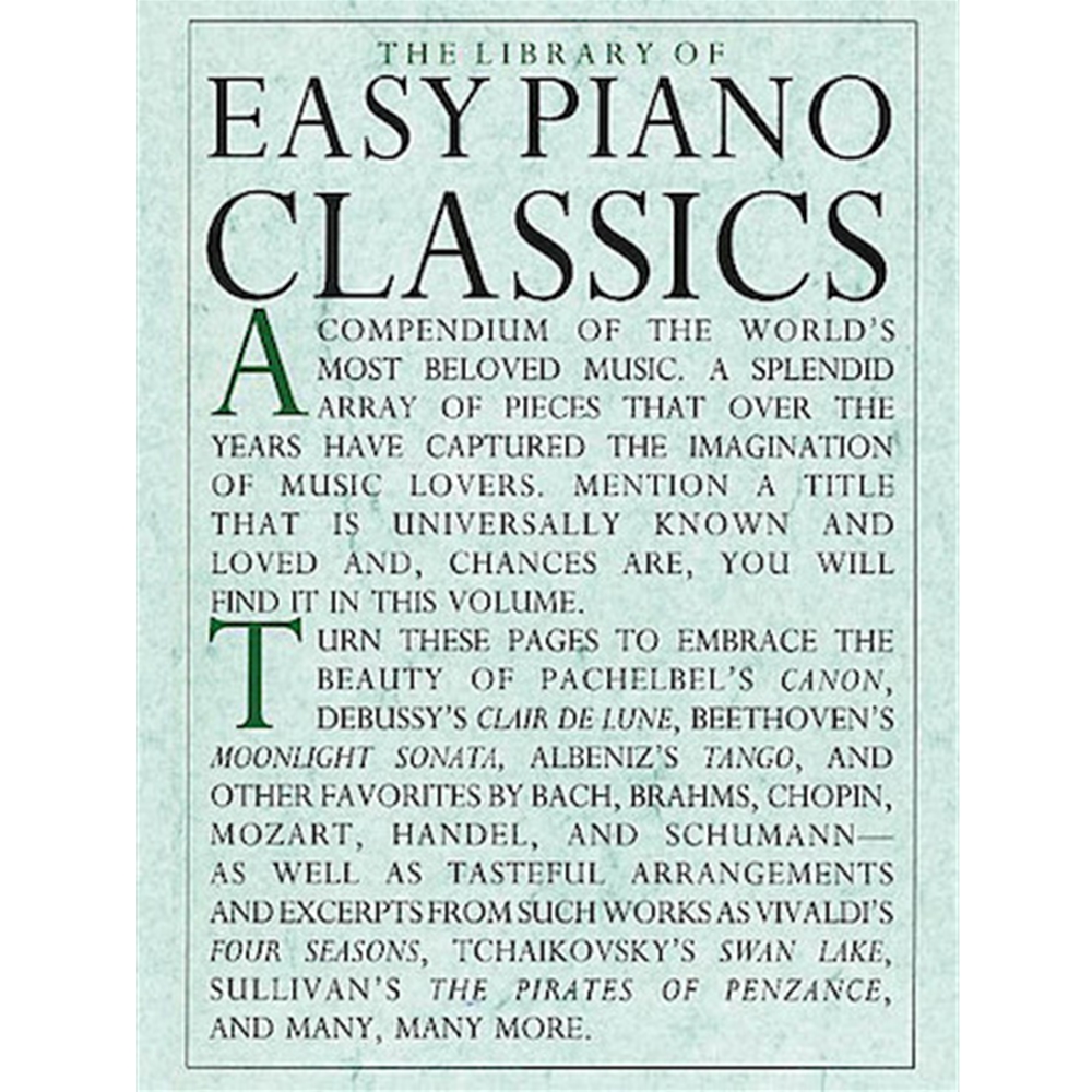 Library of Easy Piano Classics