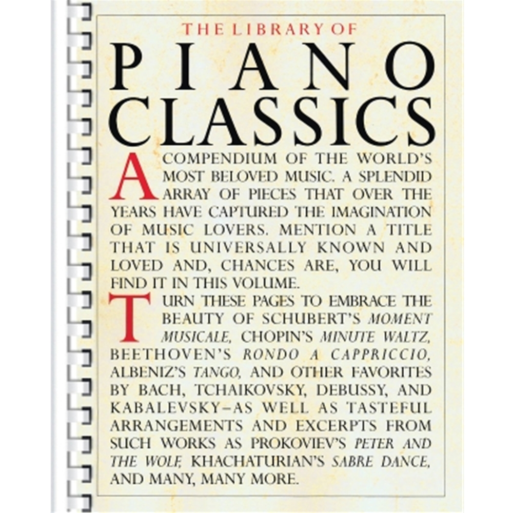 Library of Piano Classics