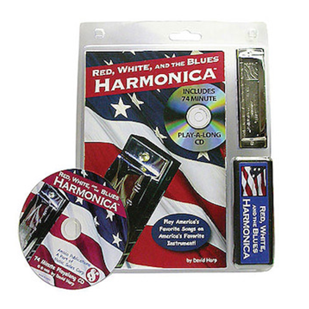 Red, White, and the Blues Harmonica