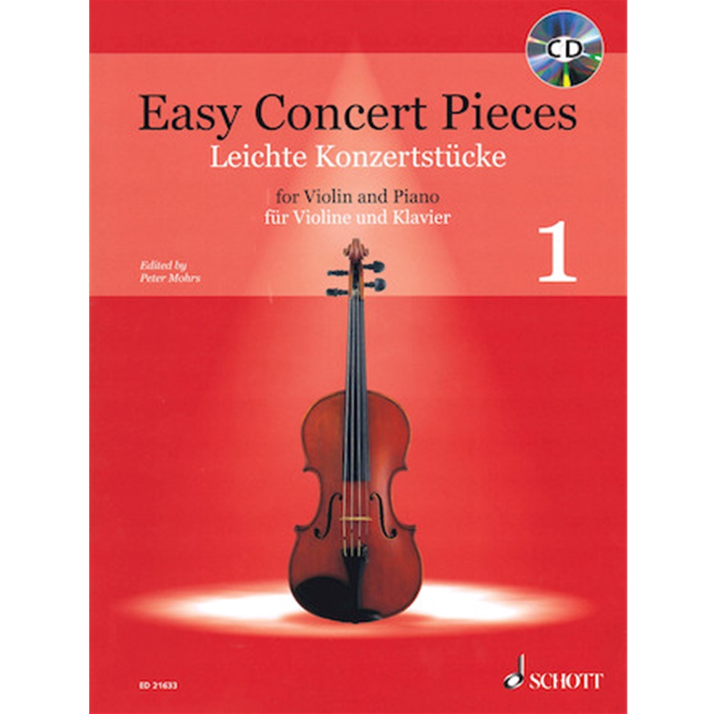 Easy Concert Pieces For Violin and Piano - Volume 1