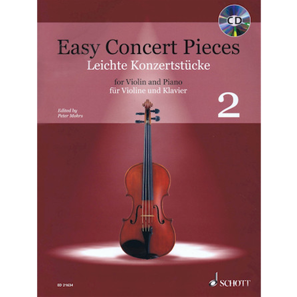 Easy Concert Pieces For Violin and Piano, Vol. 2