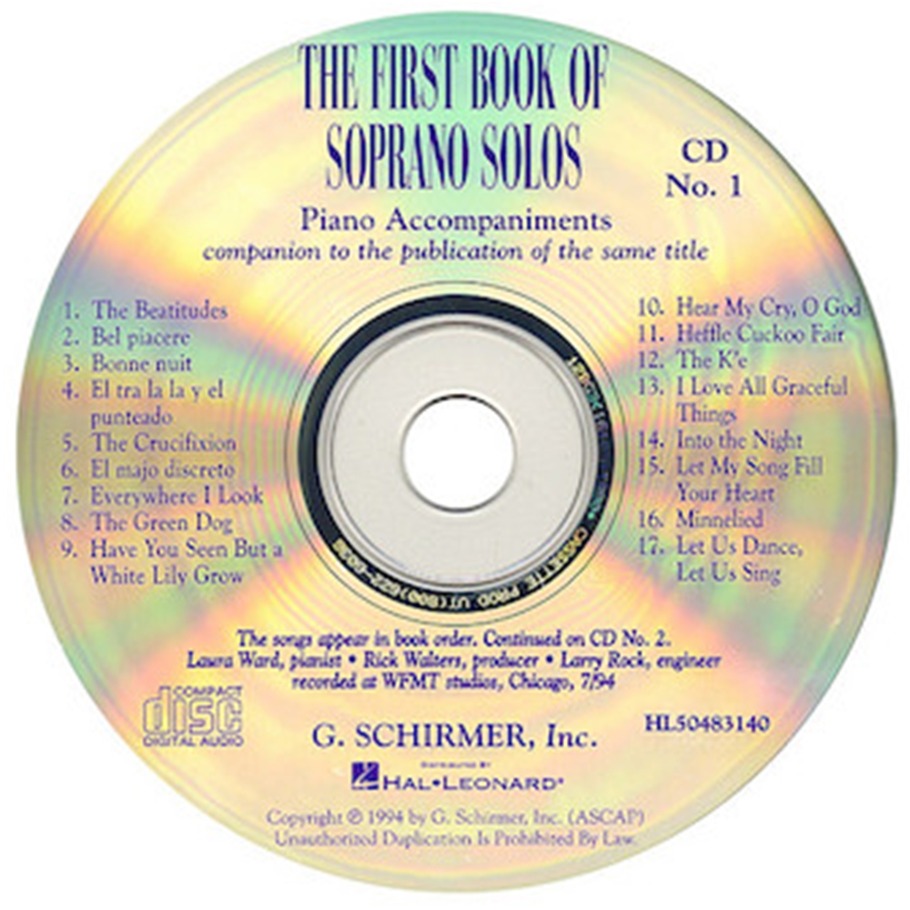 CD First Book of Soprano Solos II