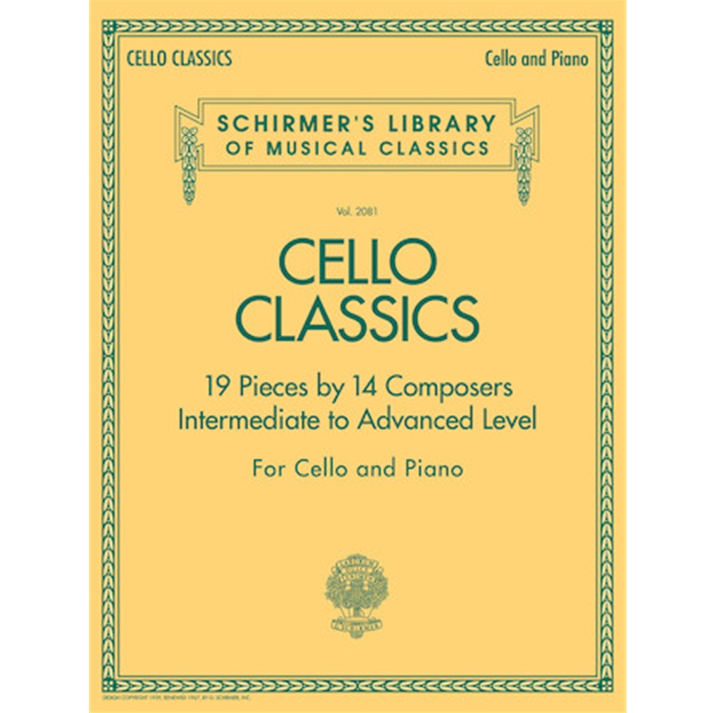 Cello Classics Score and
