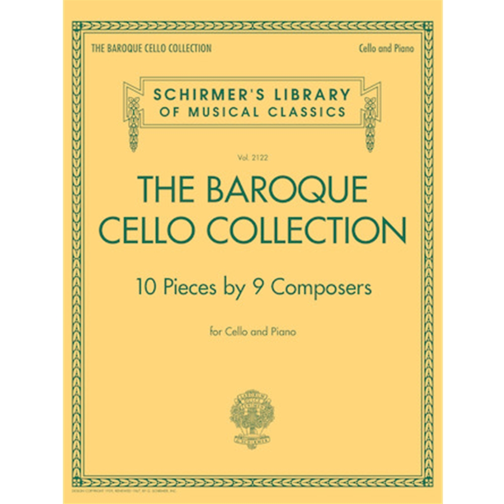 The Baroque Cello Collection Score and
