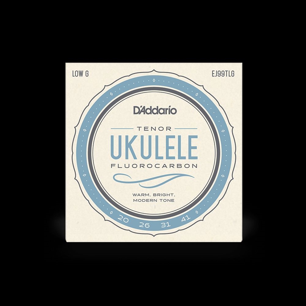 D'Addario EJ99TLG Carbon Ukulele String Set, Tenor Low G