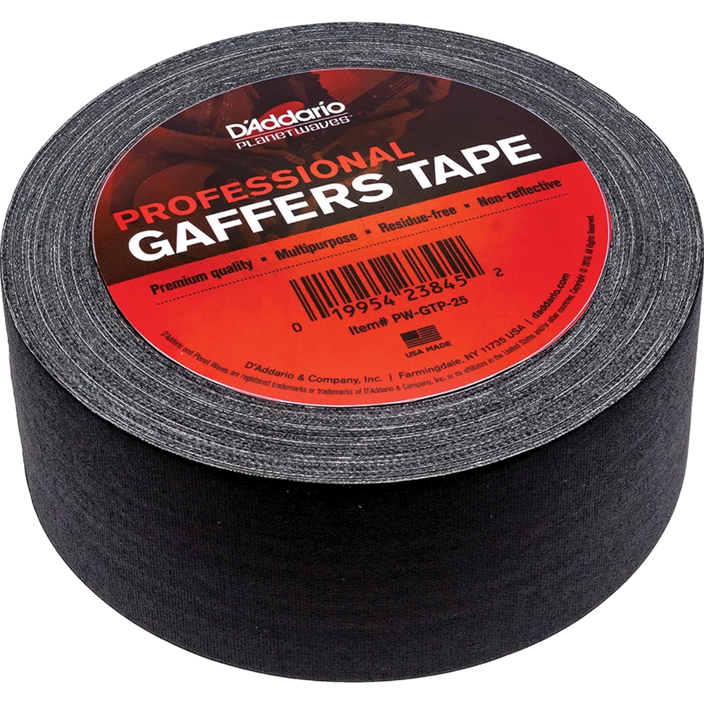 Planet Waves PW-GTP-25 Gaffers Tape, 25 yd