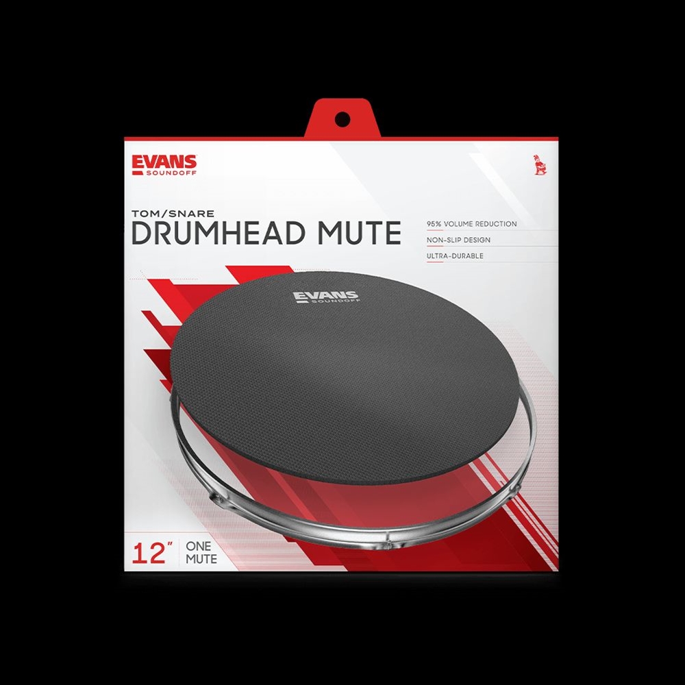 Evans SO-12 SoundOff Drum Mute, 12 Inch