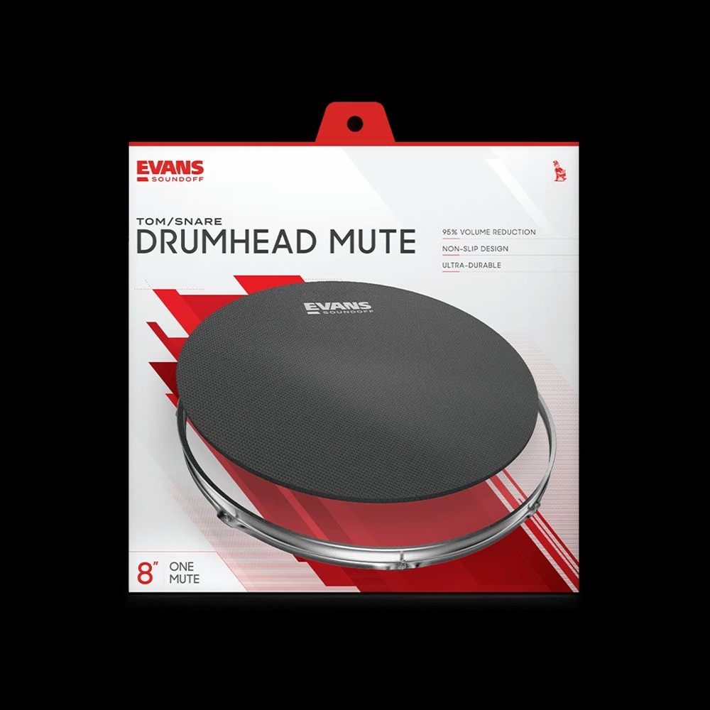 Evans SO-8 SoundOff Drum Mute, 8 Inch
