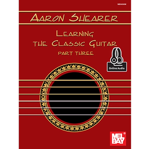 Aaron Shearer Learning the Classic Guitar Part 3  Book/CD Set
