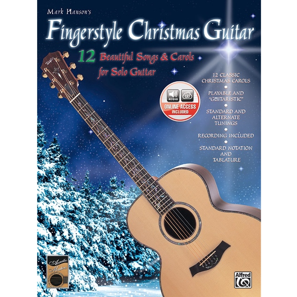 Fingerstyle Christmas Guitar [Guitar] Book & Online Audio