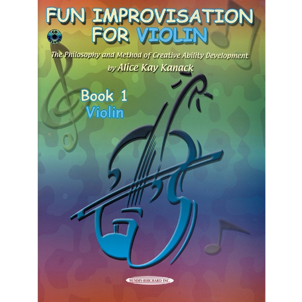 Fun Improvisation For Violin [Violin] Book & CD