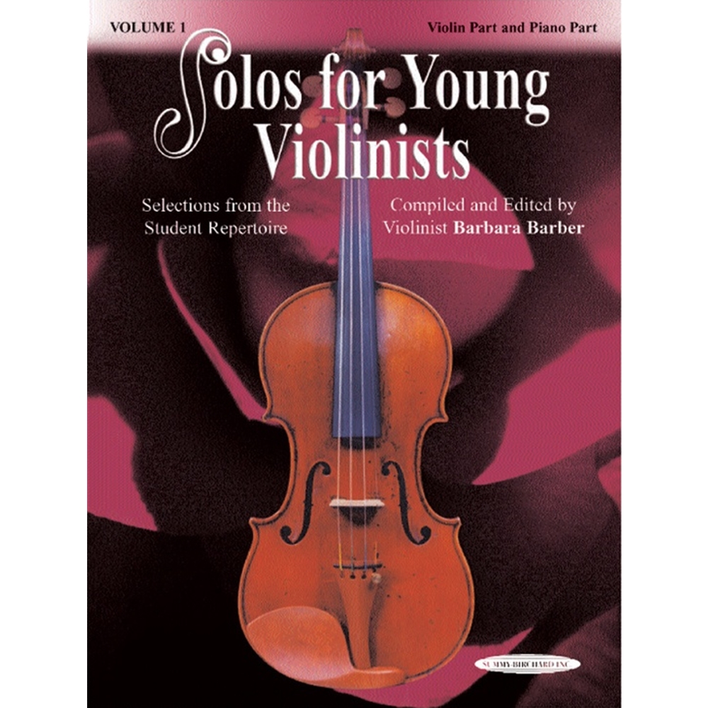 Solos For Young Violinists Violin Part and Piano Acc., Volume 1 [Violin] Book