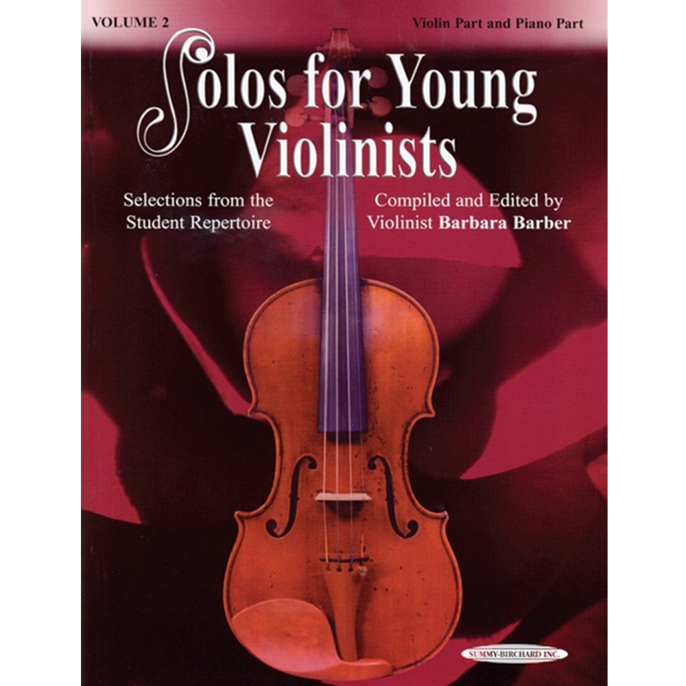 Solos For Young Violinists Violin Part and Piano Acc., Volume 2 [Violin] Book