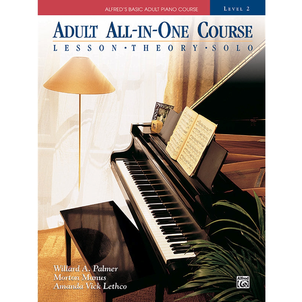 Alfred's Basic Adult All-in-One Course, Book 2 [Piano] Comb Bound Book