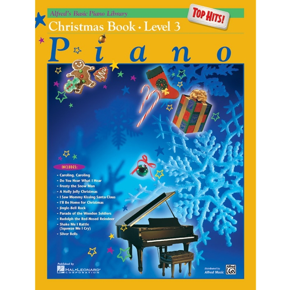 Alfred's Basic Piano Library: Top Hits! Christmas Book 3 [Piano] Book